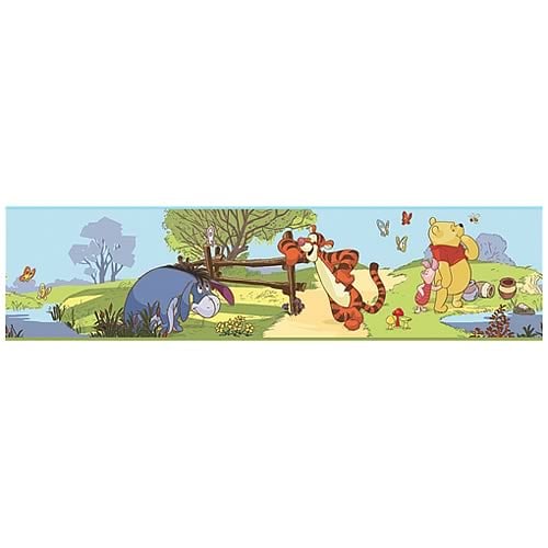 Winnie the Pooh and Friends Peel and Stick Border